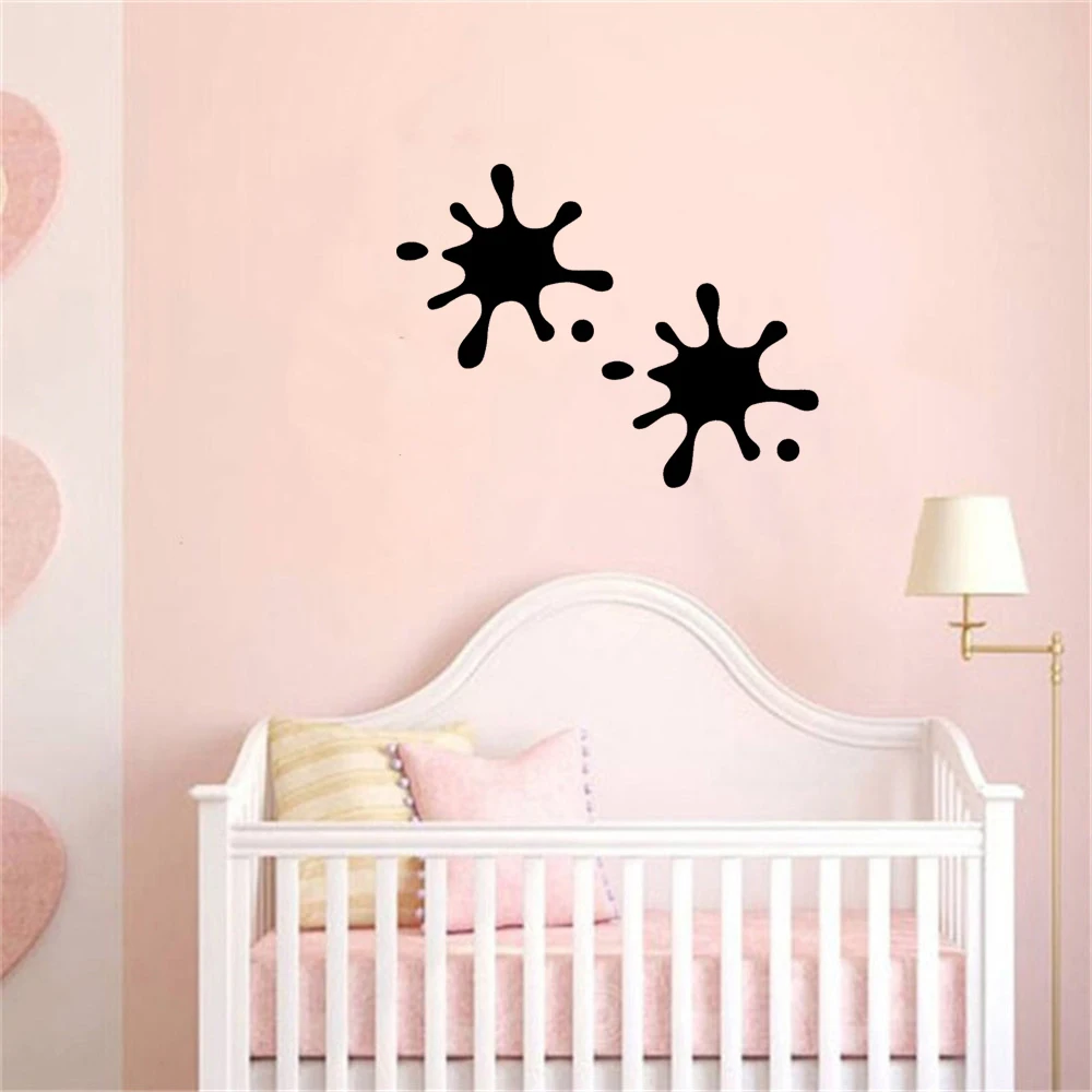 

Creative Water Splash Home Decoration For Kids Rooms Living Room Bedroom Home Decoration Sticker Home Decor Vinyl PH826