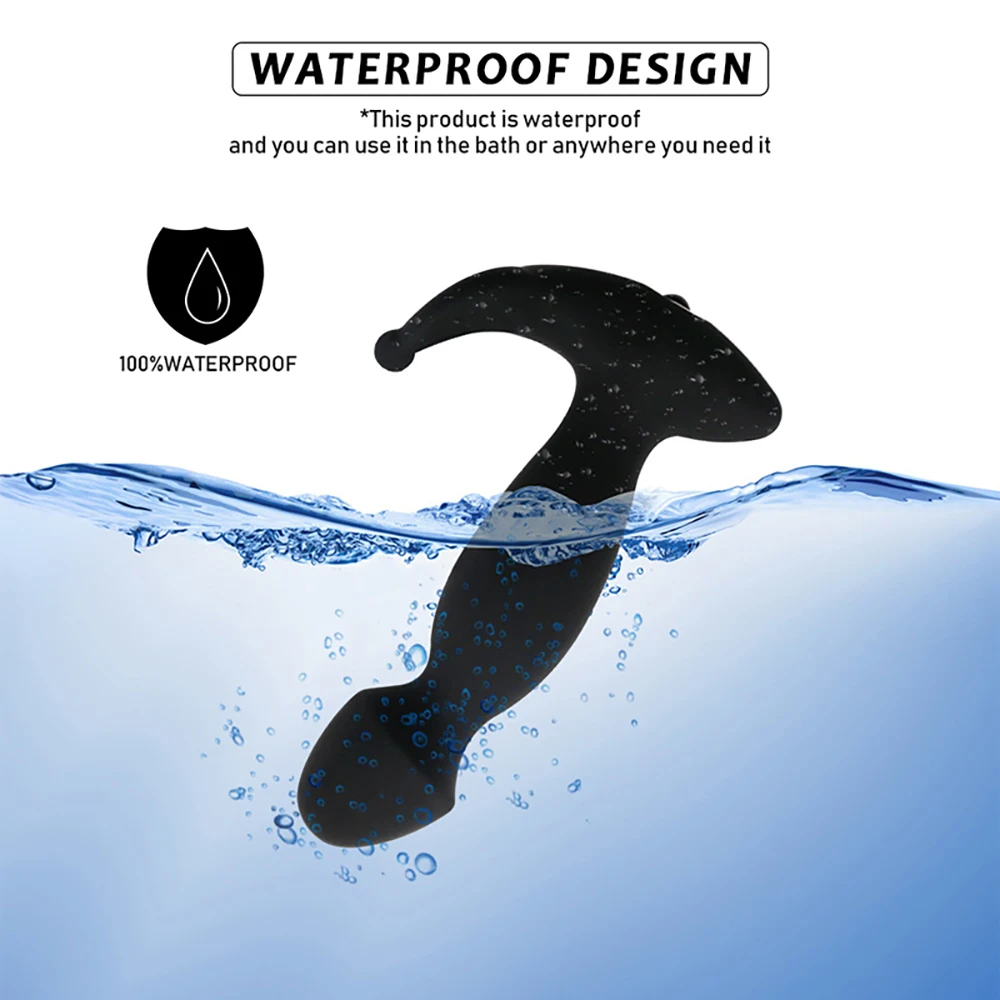 Женский массажер простаты для клитора Анальная пробка вибратор одночастотный 100%