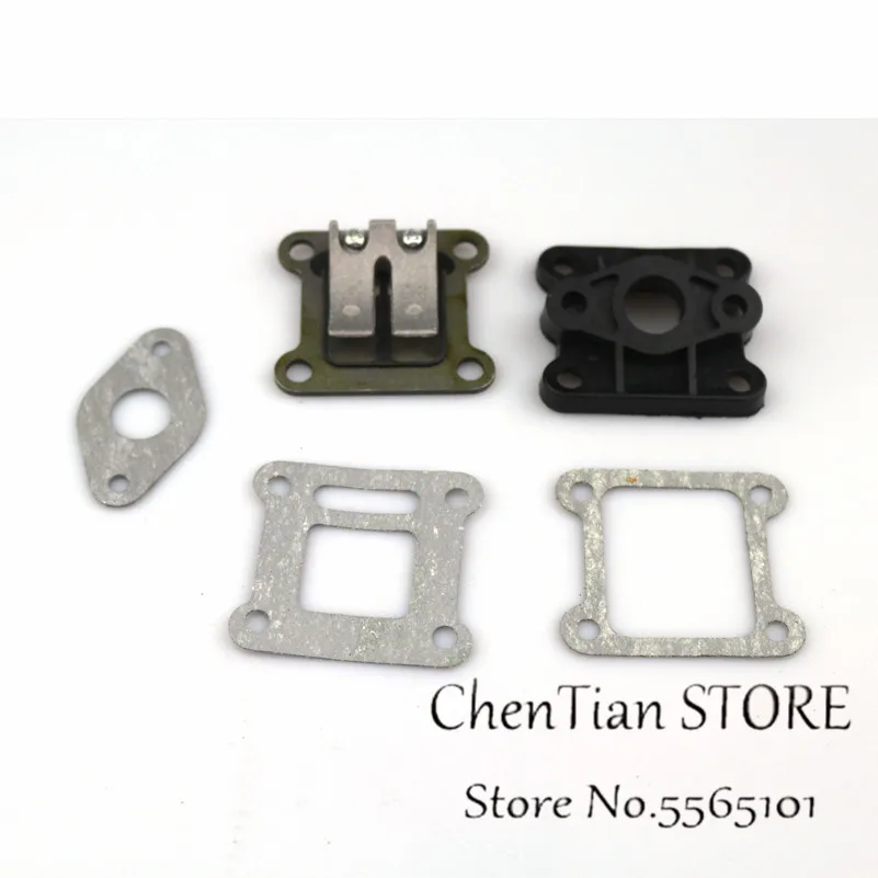 Впускная труба впускной коллектор для 2-тактного 47cc 49cc карбюратора двигателя