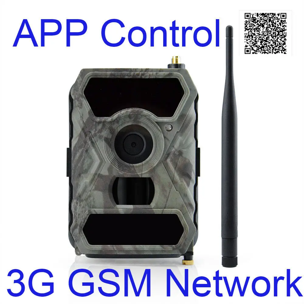 

3G Mobile Trail Camera with 12MP HD Image Pictures & 1080P Image Video Recording with Free APP Remote Control IP54 Waterproof