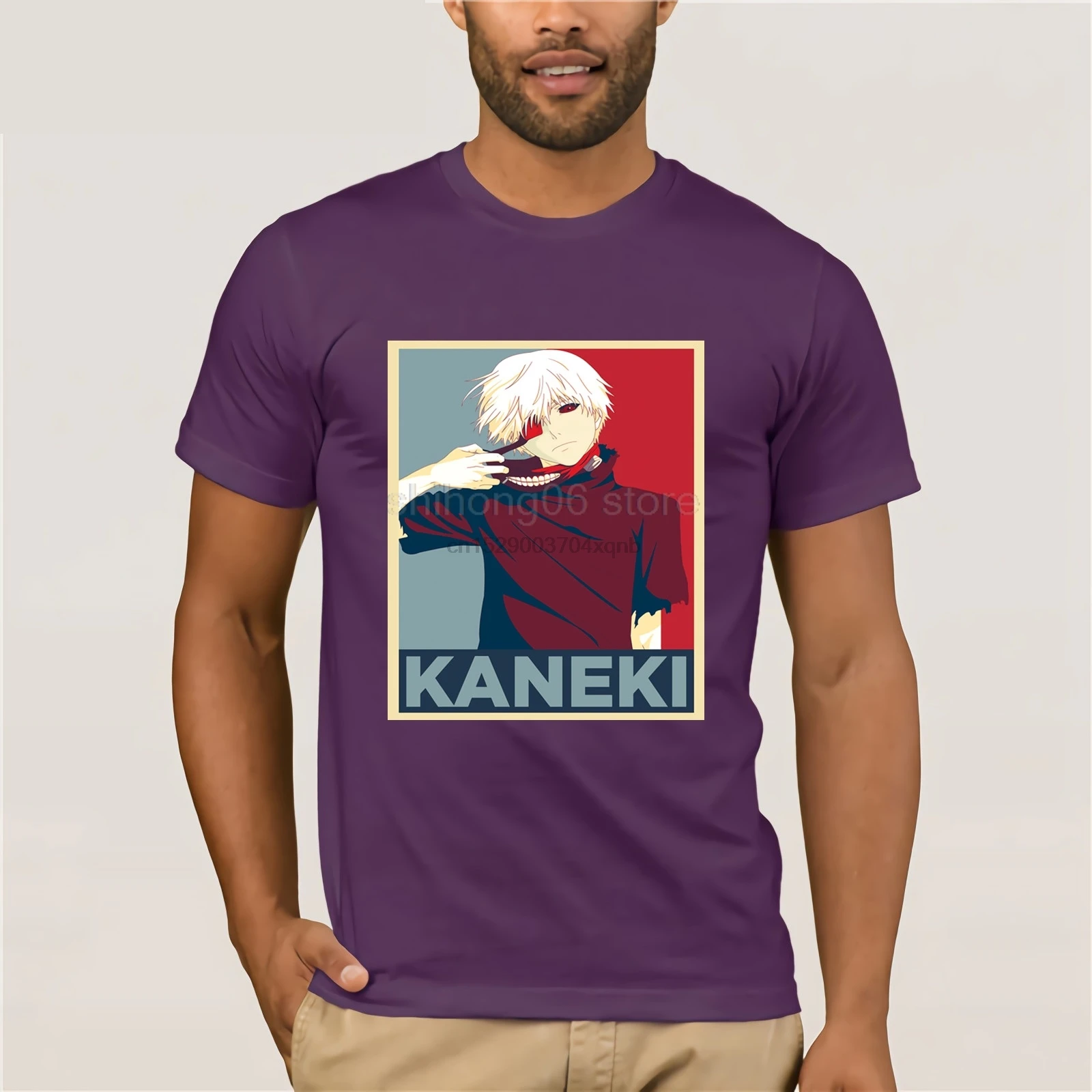 Kaneki футболка в стиле Токийский Гуль новая модная брендовая рубашка