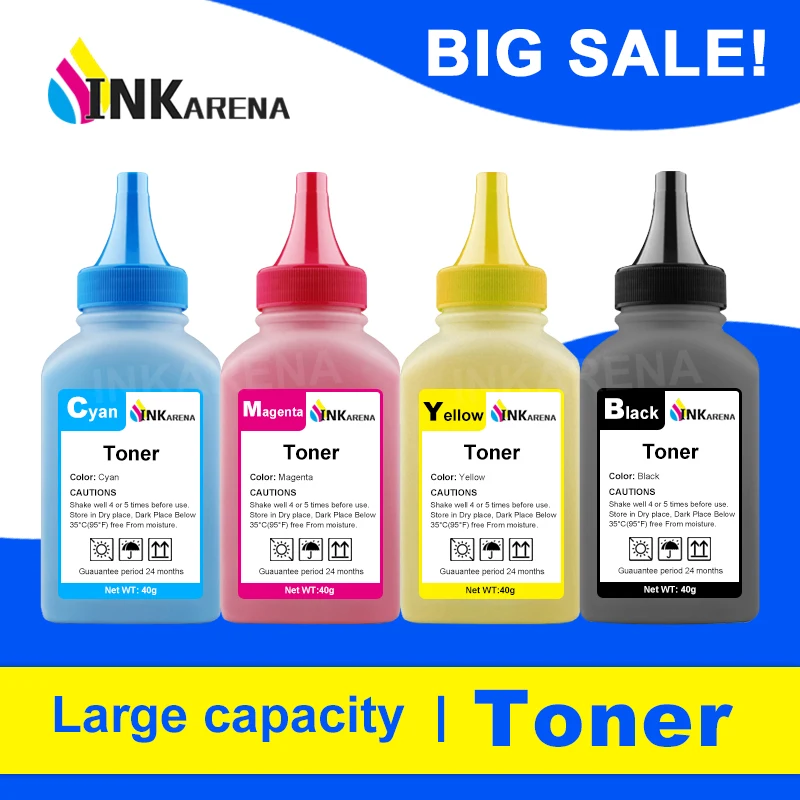 

INKARENA 4 Color Toner Powder Compatible for HP 202a 202x CF500a CF503a Laserjet MFP M254dw M254nw M254dn M280nw M281cdw M281fdw