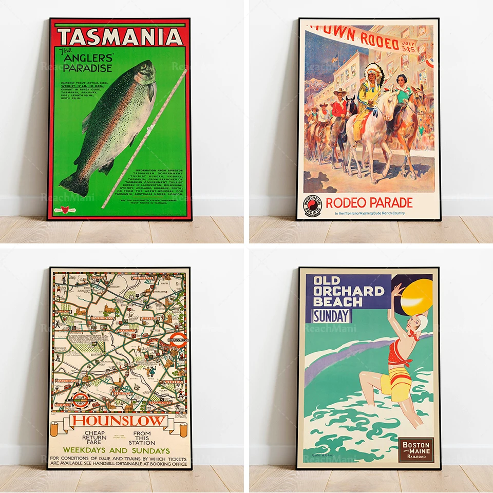 

London Wall Art Print| Hounslow Poster Print| London Underground| Canvas Print Wall Decor| Vintage Travel Poster