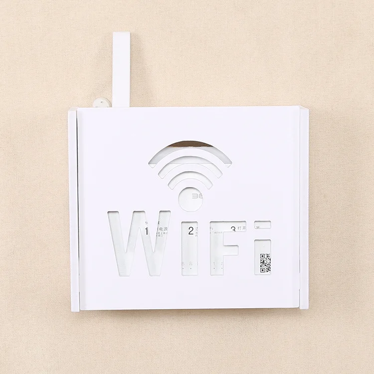 Улыбающегося кота узор Беспроводной Wi Fi коробка маршрутизатора ПВХ настенная