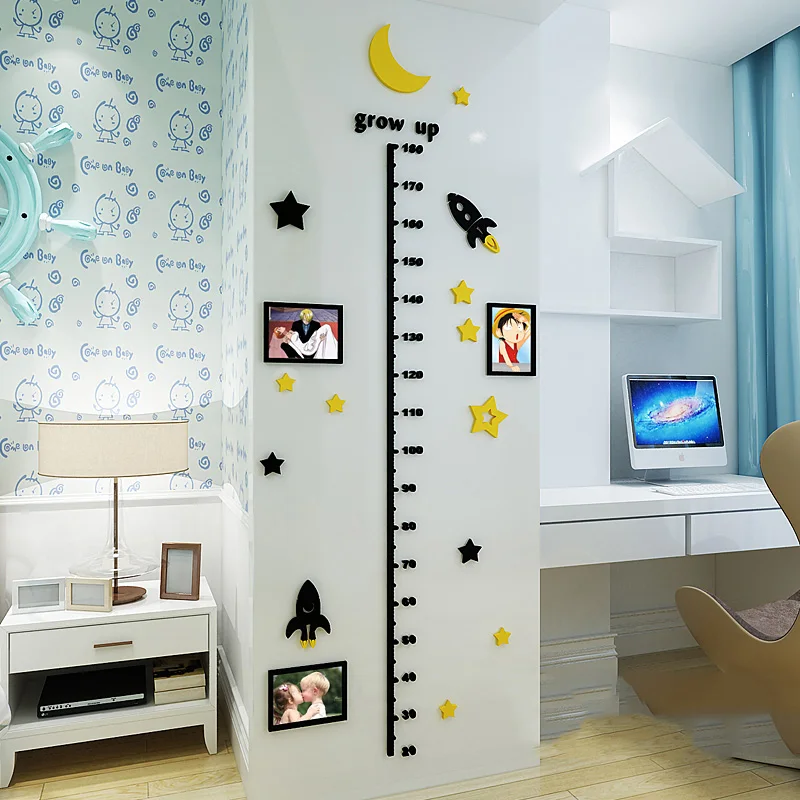 Настенная Наклейка с таблицей роста для гостиной украшения дома DIY наклейки