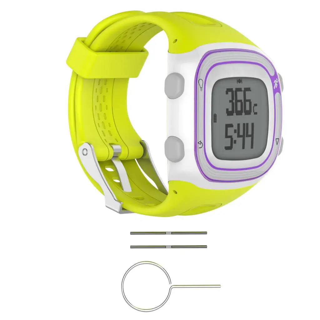 Спортивный силиконовый браслет ремешок для часов Garmin Forerunner 10/15 | Наручные часы