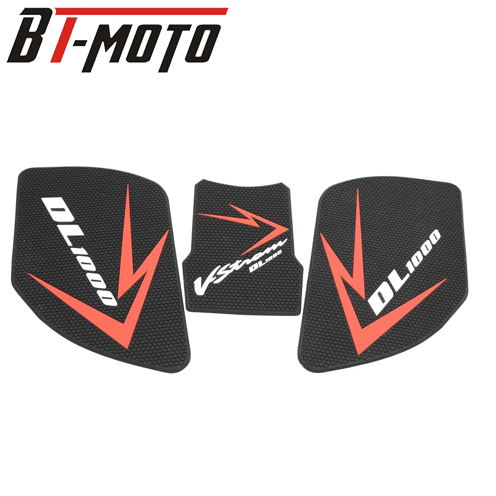 

Подходит для Suzuki V-STROM 1000 XT vдополнительный 1000XT DL1000 DL1000XT мотоциклетные наклейки резиновая подкладка для резервуара боковая Нескользящая деталь