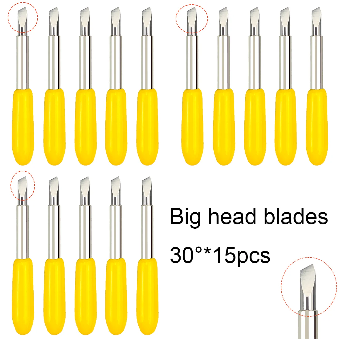 

Лезвия для плоттеров DWZ Big head blade 2 мм 15 шт.