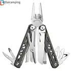 Мультитул daiкемпинг DL6 EDC походный HRC78K, Мультитул, плоскогубцы, набор ручных инструментов, резак для проводов, Многофункциональный складной нож, мини Мультитул