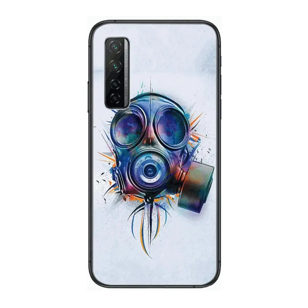

Game Rainbow Six Siege Phone Case For Huawei mate 40 30 10 20 40 8 9 Lite Z Pro Black Etui 3D Coque Painting Hoesjes 5g black
