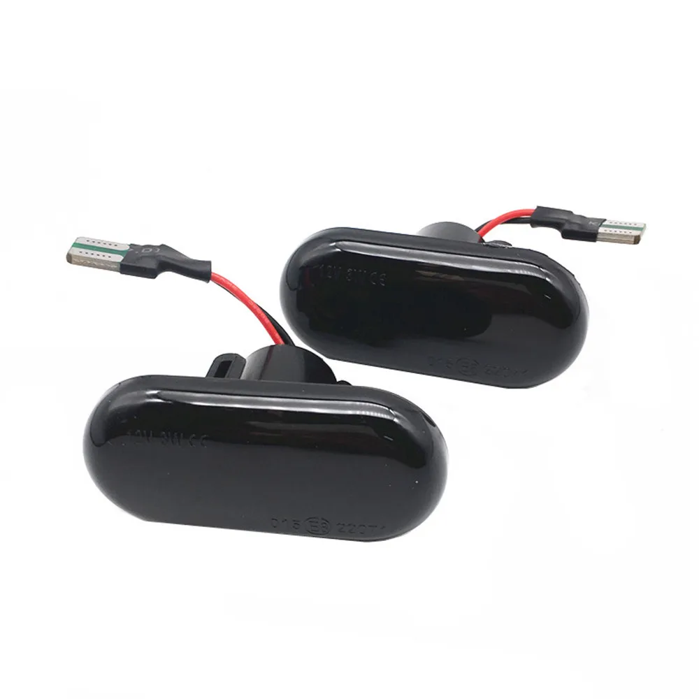 2X светодиодные динамические поворотники боковые габаритные огни для Renault Clio Trafic