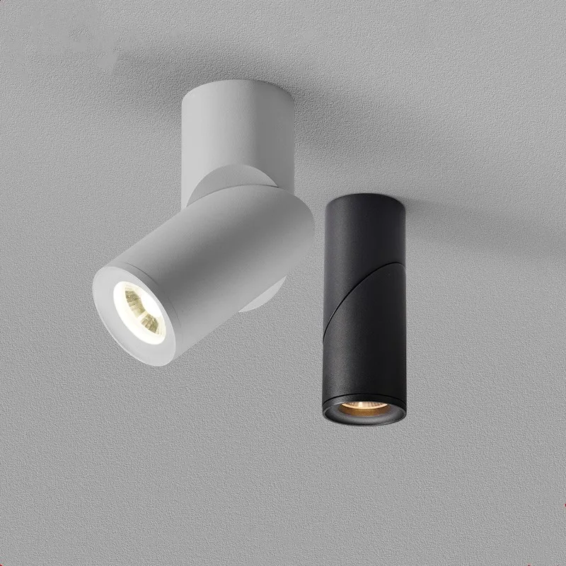 Черный/белый затемнения светодиодный вниз светильник 7 Вт/10 Вт 15 20 поверхностного