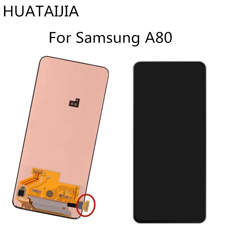 Pantalla LCD ORIGINAL y pantalla t&aacute;ctil para Samsung A80 SM-A805 A805 A805F pantalla LCD y montaje de pantalla t&aacute;ctil-0