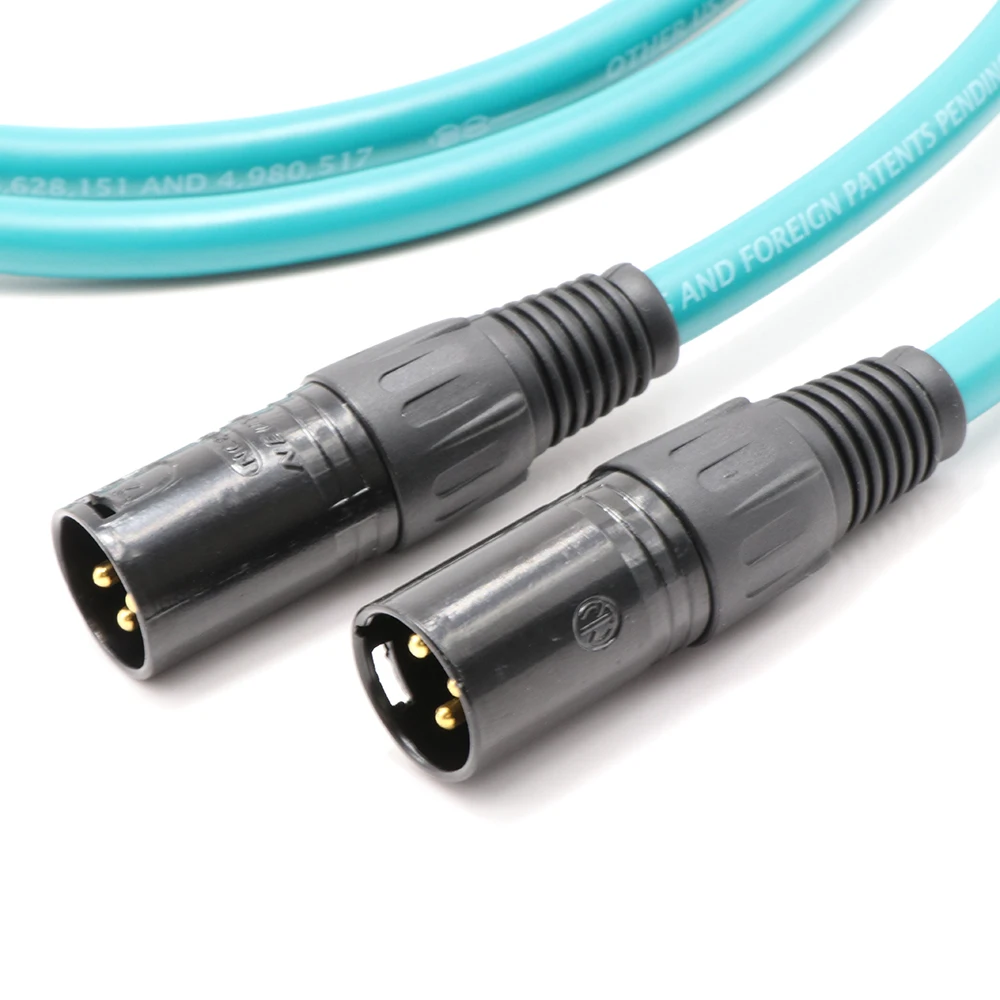 Пара hi fi Yter RCA на XLR сбалансированный штекер аудиокабель перекрестный аудио