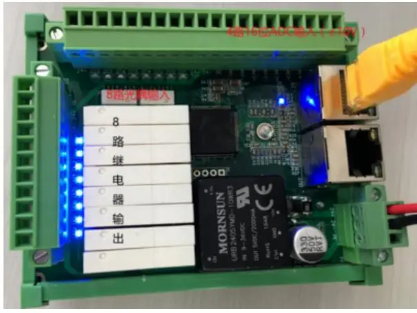 Для ведомой станции Ethernet ADC AD7606 Cat industrial IO для государственной сети|Аксессуары