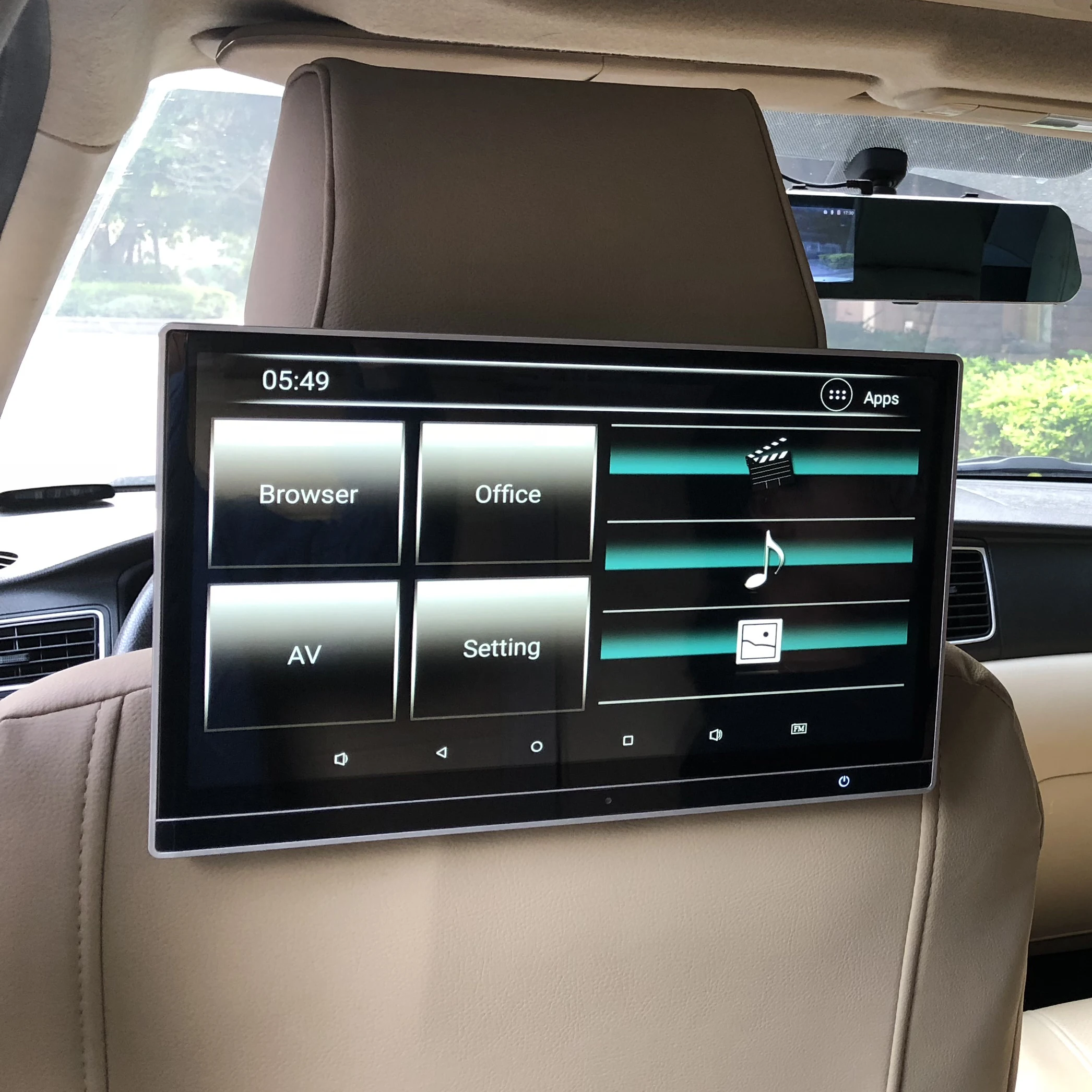 

Монитор на подголовник автомобиля, 12,5 дюйма, Android 10,0, 1920*1080, 4K, 1080P, сенсорный экран, поддержка Wi-Fi, Bluetooth, совместимый с USB для Range Rover
