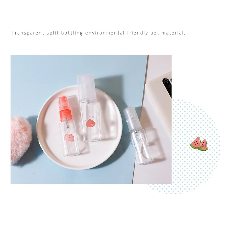 1 шт. Прозрачный Простой спрей бутылка мульти типа с животным принтом Утепленные