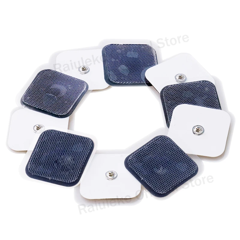 10 шт./20 шт. белые электродные подушечки для физиотерапии патчи Замена десятки