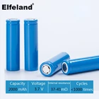 Новинка 3,7 V 2000mAh 18650 перезаряжаемый литиевый аккумулятор фонарик литий-ионные батареи