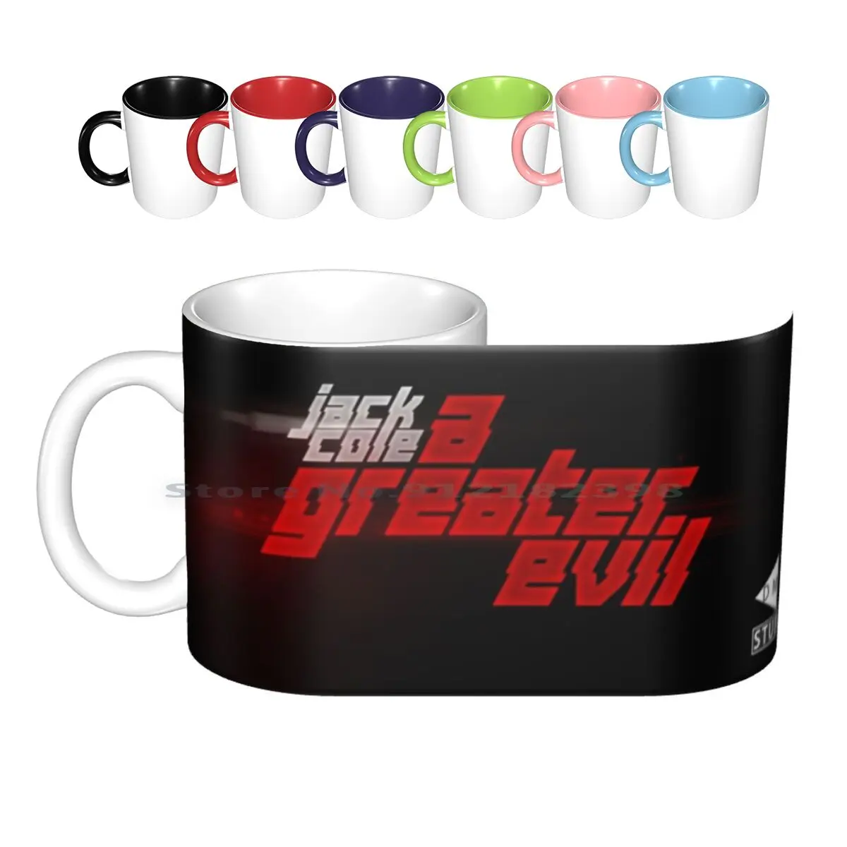 

Jack Cole 2-постер 1 Керамические Кружки Кофейные чашки Кружка для молока чая Джек Коул большие зла 2 Dmve студии магазин песня Bandit Channel