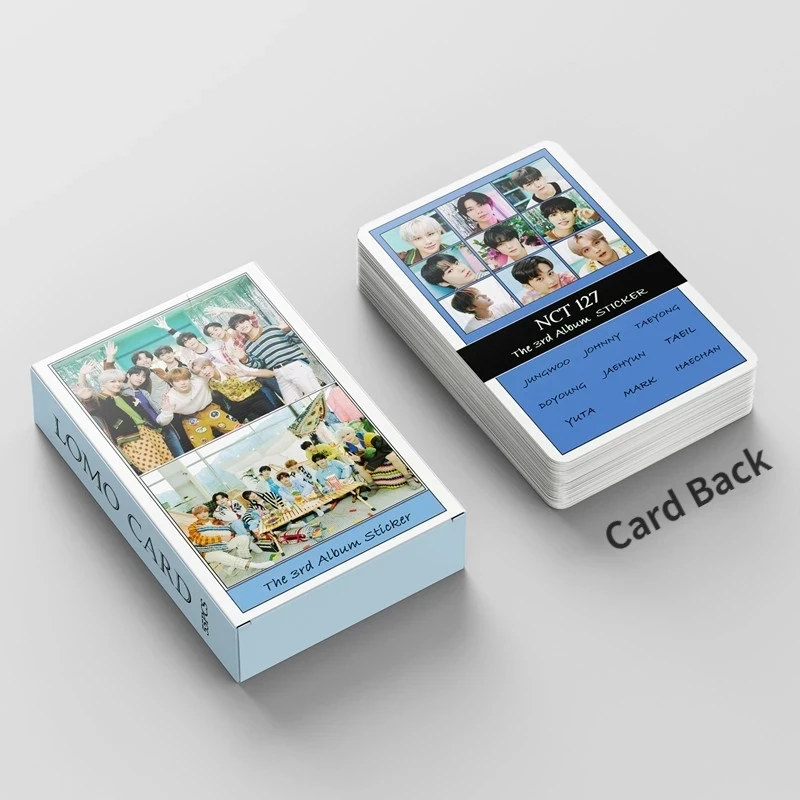 

55 шт./компл. Kpop NCT127 Lomo-карты, третья искусственная кожа 127, высококачественные HD-фото-карты для коллекции фанатов