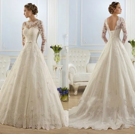 

Wedding Dress Spring New Fluffy Skirt Small Trailing Lace Bride Wedding Dress Trailing Wedding Dress Sexy Weddingdress