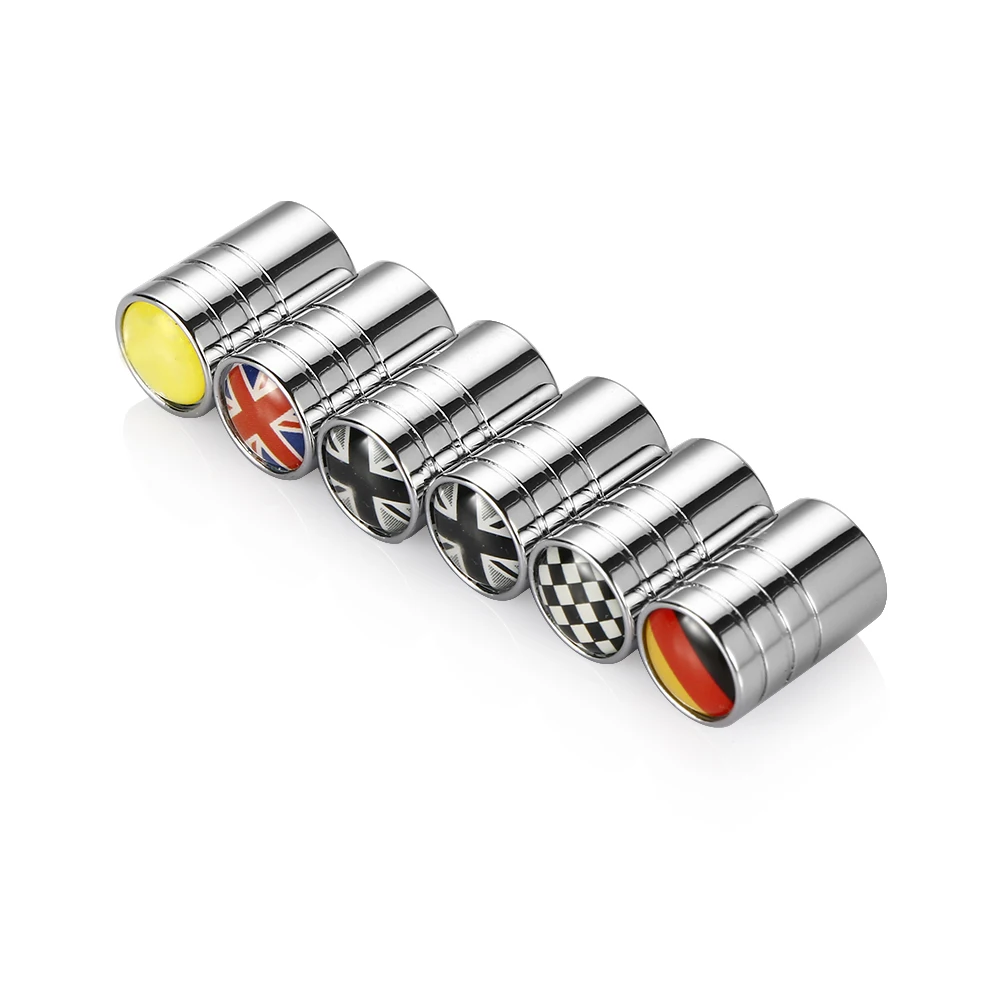 4 шт. Авто колесный обод шины Запчасти шток клапана винт Кепки для Mini Cooper R55 R60 R61 F54