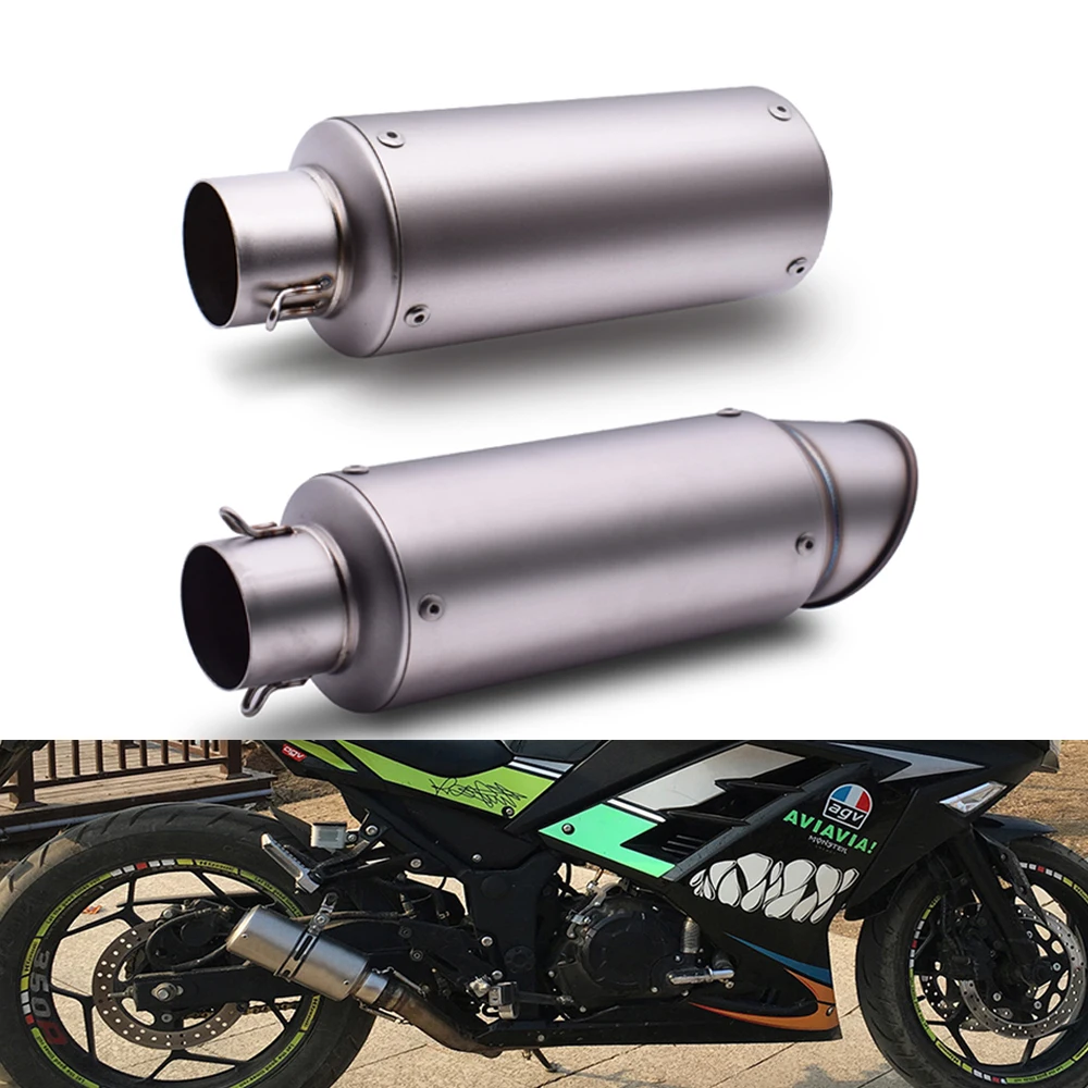 Для BMW C600 C650 Sport C650GT C400GT S1000RR универсальная 51 мм 61 Модифицированная выхлопная труба