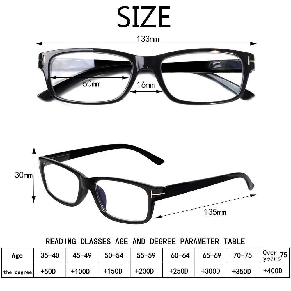 Очки для чтения мужчин и женщин качественные с пружинными петлями 5 пар|Женские