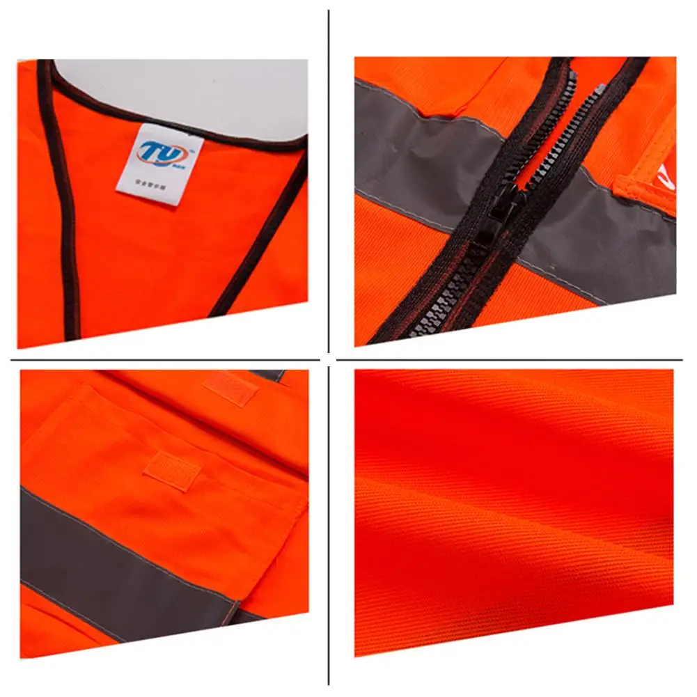 Высокая видимость светоотражающий спортивный жилет унисекс Светоотражающие