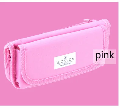 66719 pink Для кулинарно-деликатесной продукции сумки для карандашей Kawaii для мальчиков и девочек, сумка для карандашей студент коробка для хранения канцелярских принадлежностей стильная футболка с изображением персонажей видеоигр Карандаш Чехол школьные канцелярские принадлежности - Цвет: 66719 pink