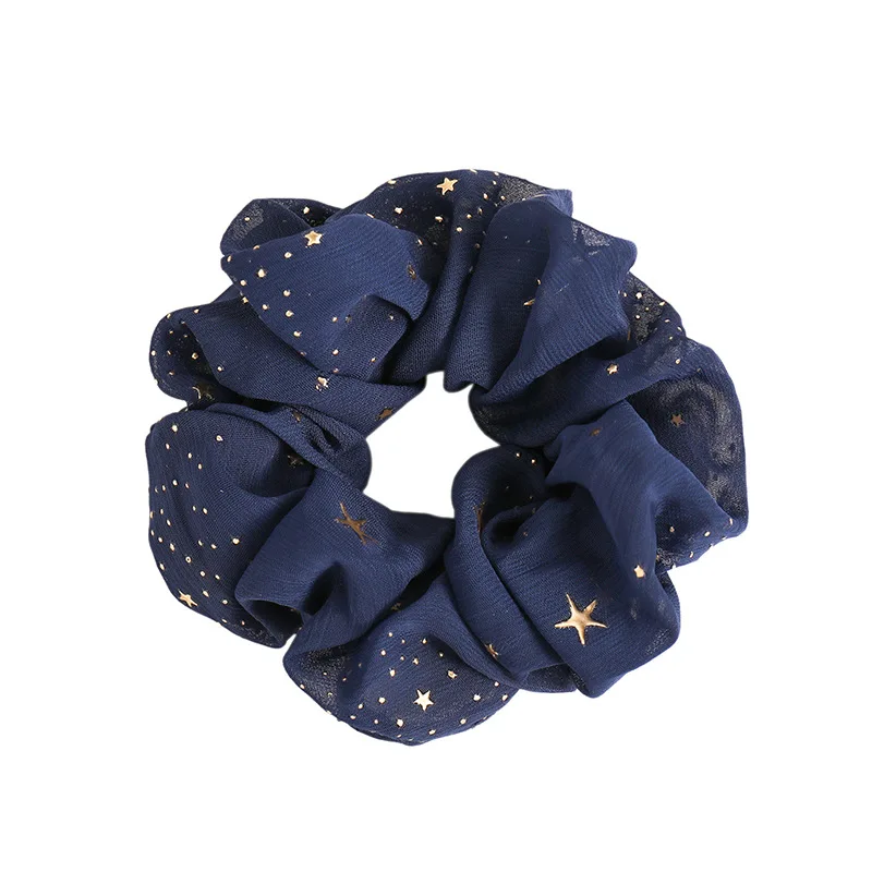 Эластичные резинки для волос в виде Золотой пентаграммы женщин и девушек