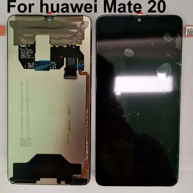 Протестировано оригинальное новое поступление 6,5" для huawei mate 20 MT20 mate 20 HMA-l29 ЖК-дисплей дигитайзер сенсорный экран Запчасти в сборе