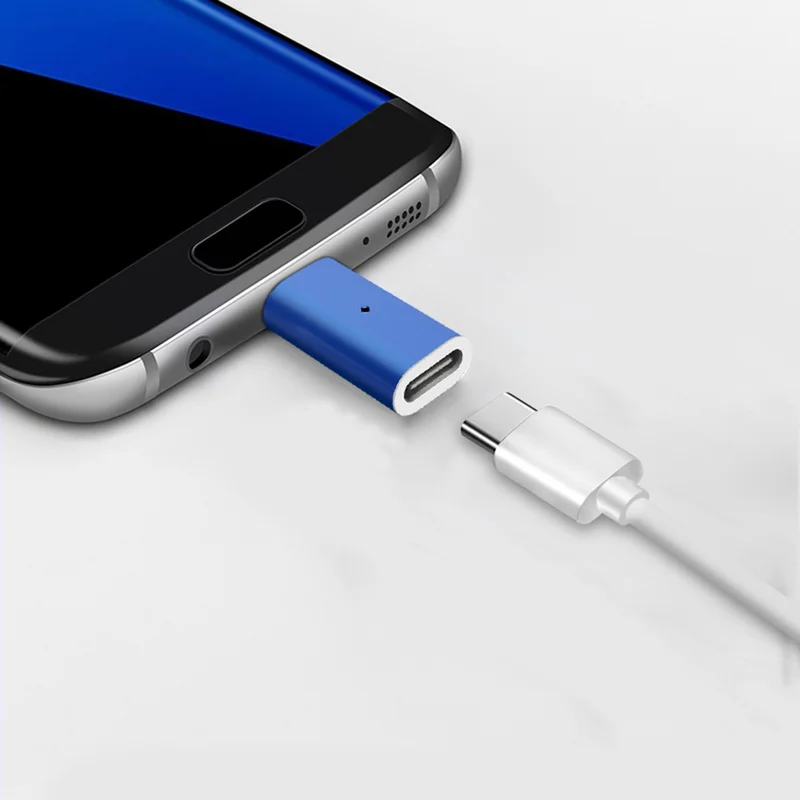 Магнитный адаптер 3A QC 3 0 Type C конвертер для Xiaomi Huawei Samsung телефонный зарядный кабель