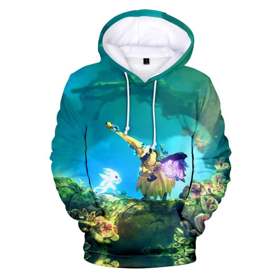 

Ori and The Will of The Wisps 3D Hoodies men Sweatshirts Oversized Pullovers Fashion boy/girls Hoodie Autumn Kids Clothing coat