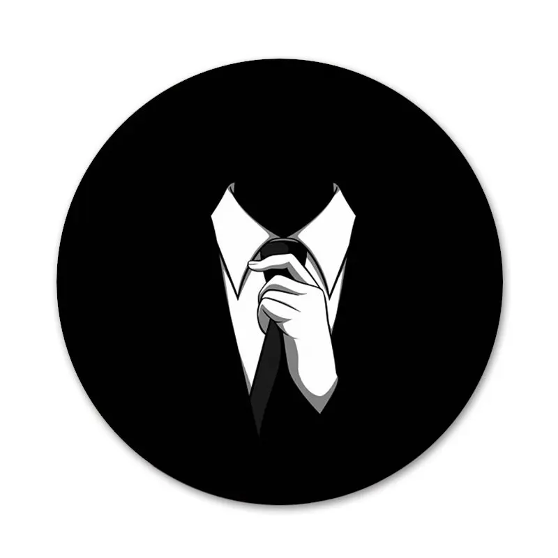 Мужская брошь значок косплея Dark Suit аксессуары для одежды рюкзак украшение