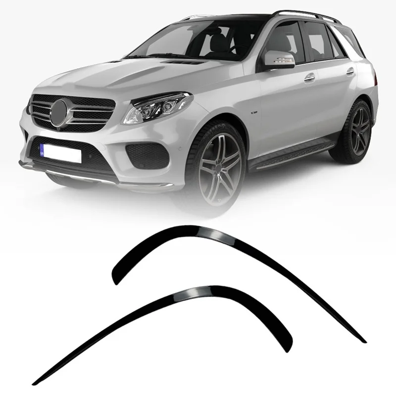 

Разветвитель переднего бампера автомобиля, спойлеры, надувной нож, объемная отделка для Mercedes-Benz GLE-Class W166 C292 2015- AMG
