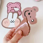 Необычная Милая настольная подставка, водонепроницаемая термоизоляционная Нескользящая Подставка под миску, подставки с рисунками из мультфильмов, кухонная посуда