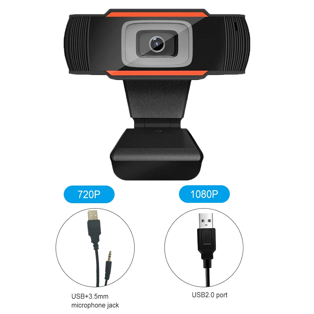 Веб-камера 1080P Автоматическая Фокусировка USB веб-Камера со встроенным Шум