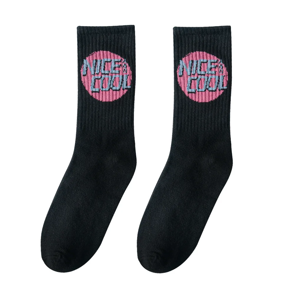 

New Men Women Skateboard Street Style Socks Personality Trend ins European and American college Harajuku style socks
