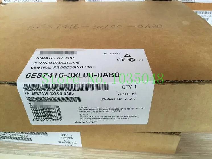 

1PC 6ES7 416-3XL00-0AB0 6ES7416-3XL00-0AB0 New and Original Priority use of DHL delivery