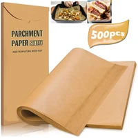 baking oilcloth craft paper kitchen paper bbq set parchment baking cooking non stick precut unbleached parchment paper sheets