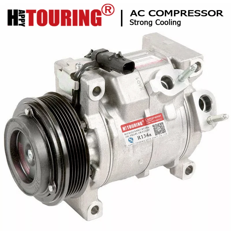 Фото Компрессор переменного тока для Chrysler Town and Country Dodge Grand Caravan для Volkswagen Routan 3.8L 55111417 55111417AC 55111417AD №1