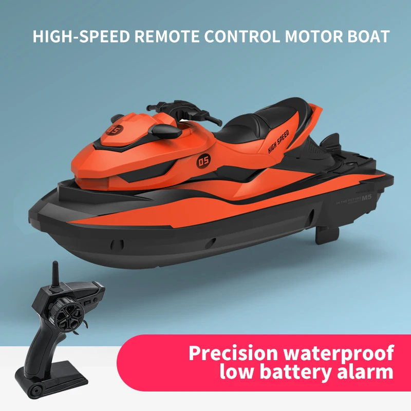 Летние брызги воды для Гидроцикла M5 Mini RC 2 4G 50 метров с дистанционным управлением |
