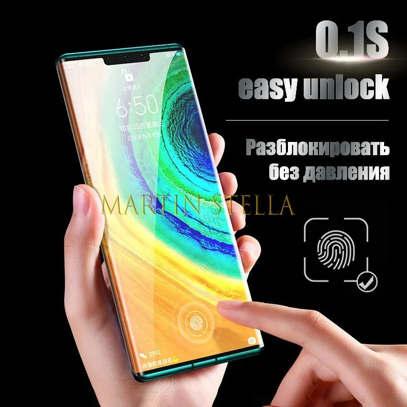

9D Full Cover Tempered Glass For Huawei Mate 30 Pro 20 Lite Screen Protector For Huawei P20 Lite P30 P40 Pro Plus 10H Glass Film