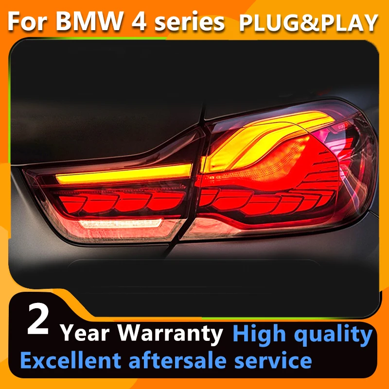 

YCYON For BMW F32 F82 Tail lights 2012-2019 BMW 4 Serise 428i 435i Tail lamp LED DRL Dynamic Turn Signal LED rear light