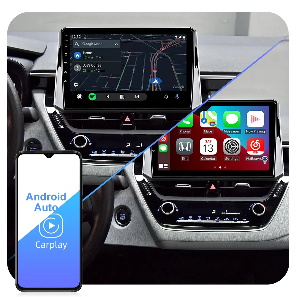 Автомагнитола ISUDAR T72 Android 10 для Toyota Corolla 2018 2019 Автомобильный мультимедийный GPS 8