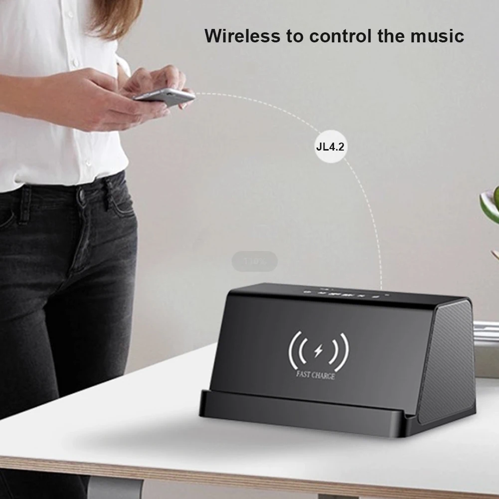 Многофункциональный Bluetooth-динамик Портативная Беспроводная подставка для