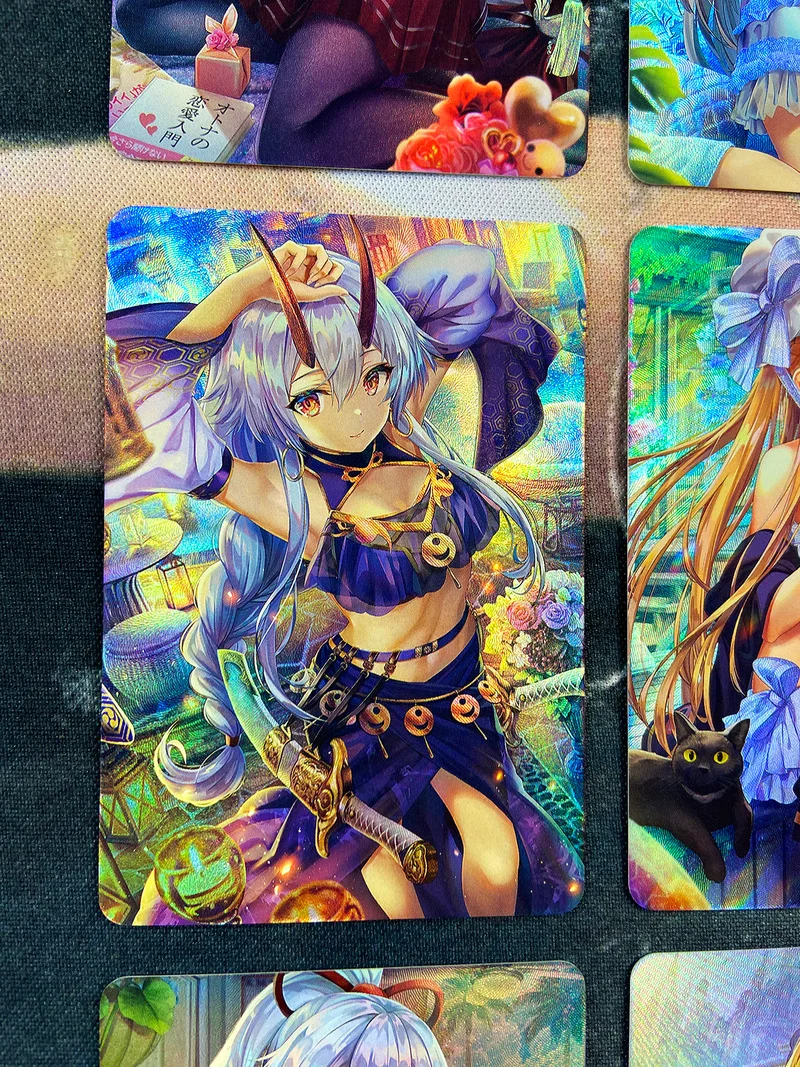 9 шт./компл. ACG Изысканная девушка Fate Fgo Fate/grand Order рефракция No.1 сексуальные девушки