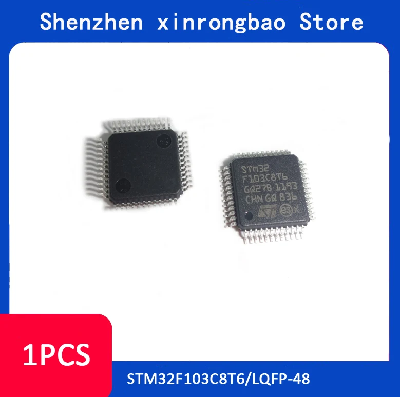 Микроконтроллер Stm32f103 Stm32f103c8 Precio Ic Brazo Stm32 Lqfp Lqfp64 Stm32f103c8t6 | Электронные компоненты и